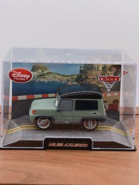Miles Axlerod - Disney Store Pixar Cars 2 Collectors Case Diecast Metal